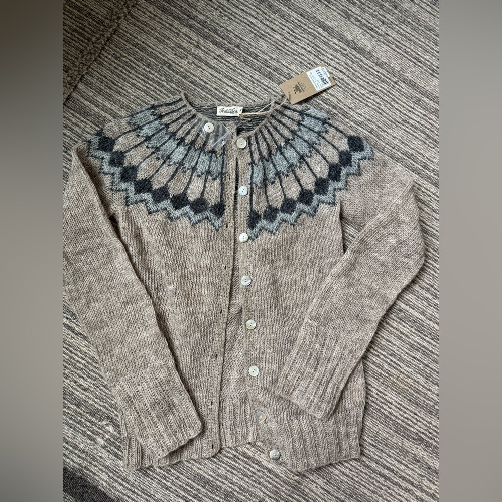 Nwt Icelandica handknit wool sweater